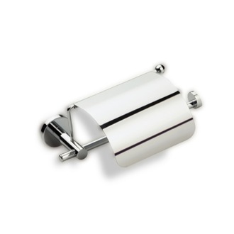 Toilet Paper Holder Chrome Toilet Roll Holder with Cover StilHaus VE11C-08
